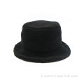 Cappello da cappuccio a secchio Lambwool personalizzato